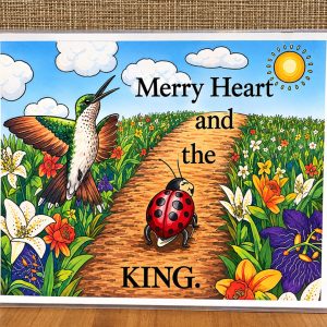 Merry Heart and the KING (Laminated)
